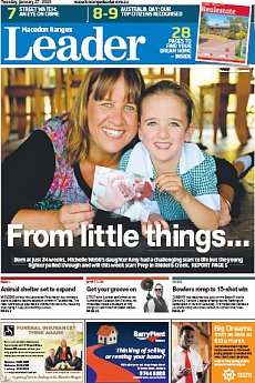 Macedon Ranges Leader - January 27th 2015