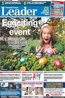 Macedon Ranges Leader - March 31st 2015
