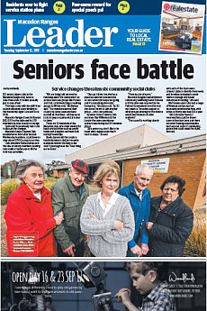 Macedon Ranges Leader - September 12th 2017