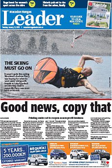 Macedon Ranges Leader - January 23rd 2018