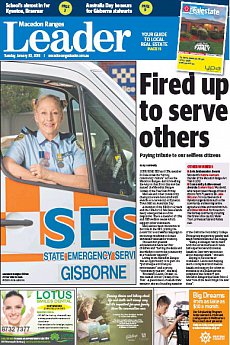 Macedon Ranges Leader - January 30th 2018