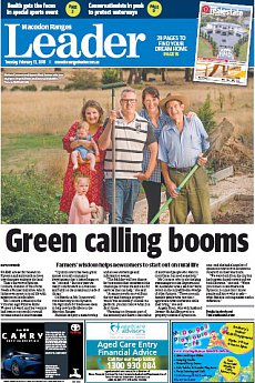 Macedon Ranges Leader - February 13th 2018