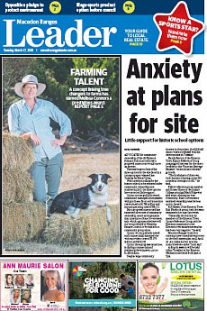 Macedon Ranges Leader - March 27th 2018