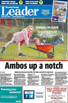 Macedon Ranges Leader - July 31st 2018