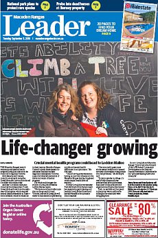 Macedon Ranges Leader - September 11th 2018