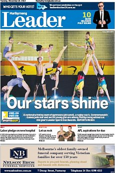Maribyrnong Leader - November 18th 2014