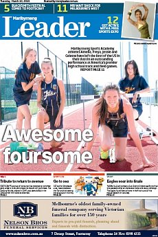 Maribyrnong Leader - March 10th 2015