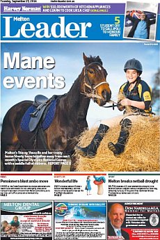 Melton Leader - September 23rd 2014