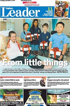 Melton Leader - December 2nd 2014
