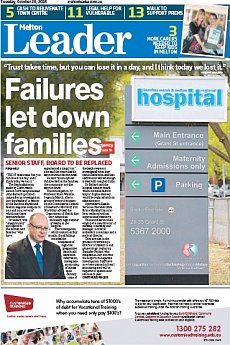 Melton Leader - October 20th 2015