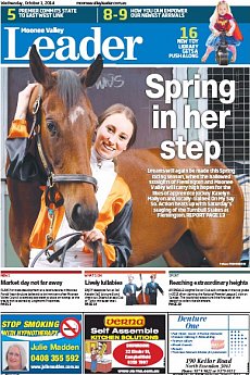 Moonee Valley Leader - October 1st 2014