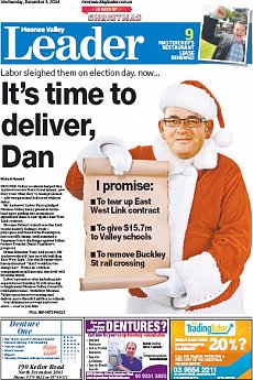 Moonee Valley Leader - December 3rd 2014