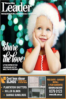 Moonee Valley Leader - November 30th 2016