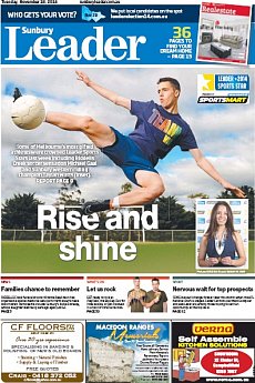 Sunbury Leader - November 18th 2014