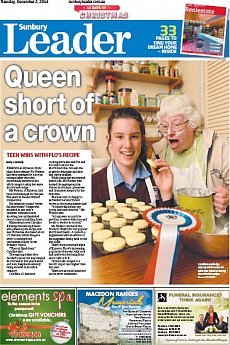 Sunbury Leader - December 2nd 2014