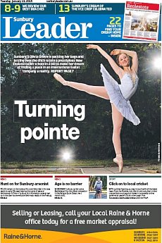 Sunbury Leader - January 13th 2015