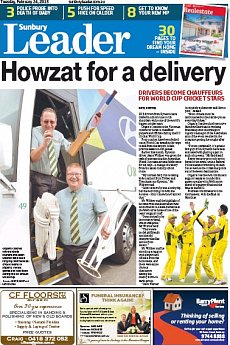 Sunbury Leader - February 24th 2015