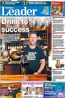 Sunbury Leader - May 26th 2015
