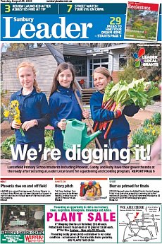 Sunbury Leader - August 25th 2015