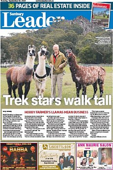 Sunbury Leader - September 15th 2015