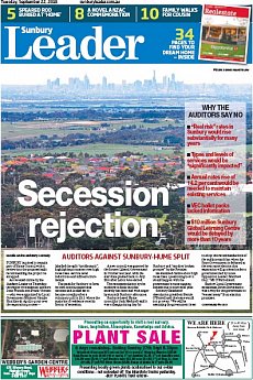Sunbury Leader - September 22nd 2015
