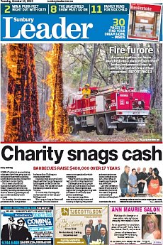 Sunbury Leader - October 13th 2015