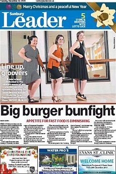Sunbury Leader - December 22nd 2015
