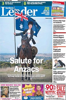 Sunbury Leader - April 26th 2016