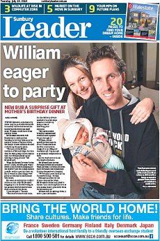 Sunbury Leader - July 19th 2016