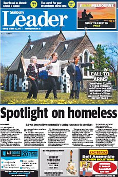 Sunbury Leader - October 25th 2016