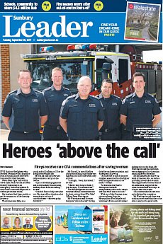 Sunbury Leader - September 26th 2017
