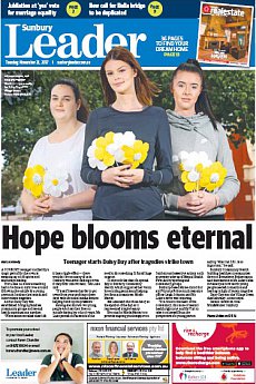 Sunbury Leader - November 21st 2017