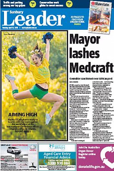 Sunbury Leader - April 10th 2018