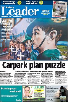 Sunbury Leader - April 24th 2018