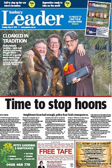 Sunbury Leader - May 22nd 2018