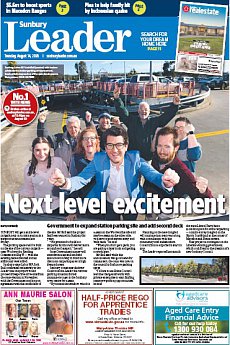 Sunbury Leader - August 14th 2018
