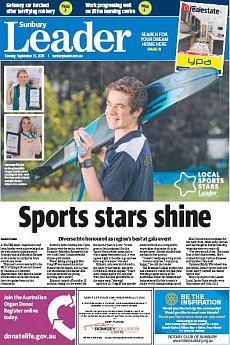 Sunbury Leader - September 25th 2018