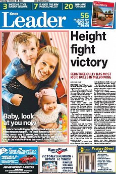 Knox Leader - October 14th 2014