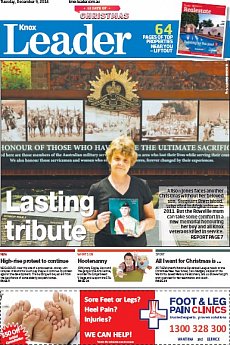 Knox Leader - December 9th 2014