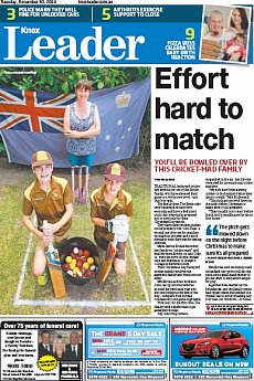 Knox Leader - December 30th 2014