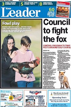 Knox Leader - April 14th 2015