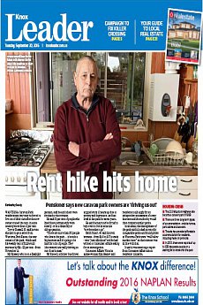 Knox Leader - September 20th 2016
