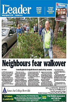 Knox Leader - September 18th 2018