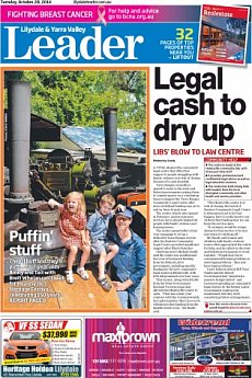 Lilydale and Yarra Valley Leader - October 28th 2014