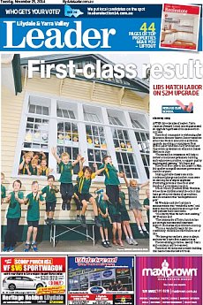 Lilydale and Yarra Valley Leader - November 25th 2014