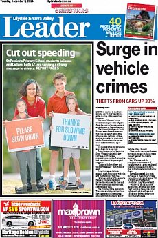 Lilydale and Yarra Valley Leader - December 9th 2014