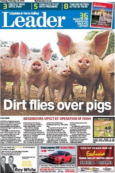 Lilydale and Yarra Valley Leader - February 24th 2015