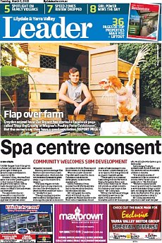 Lilydale and Yarra Valley Leader - March 3rd 2015