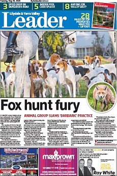 Lilydale and Yarra Valley Leader - May 26th 2015