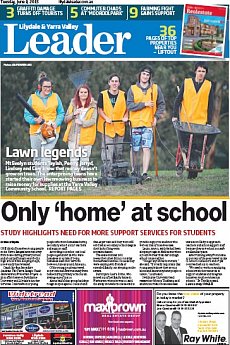 Lilydale and Yarra Valley Leader - June 9th 2015